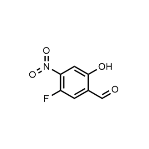 5-Fluoro-2-hydroxy-4-nitrobenzaldehyde|CS-1230515
