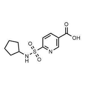 6-(N-Cyclopentylsulfamoyl)nicotinic acid|CS-1230760