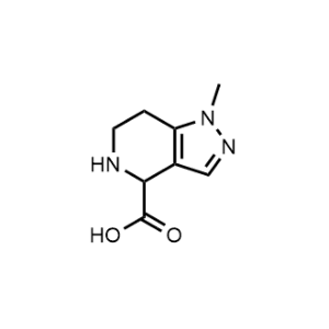 1-Methyl-4,5,6,7-tetrahydro-1H-pyrazolo[4,3-c]pyridine-4-carboxylic acid|CS-1230835
