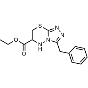 Ethyl 3-benzyl-6,7-dihydro-5H-[1,2,4]triazolo[3,4-b][1,3,4]thiadiazine-6-carboxylate|CS-1230843