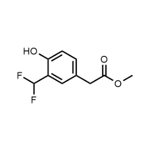 Methyl 2-(3-(difluoromethyl)-4-hydroxyphenyl)acetate|CS-1230957