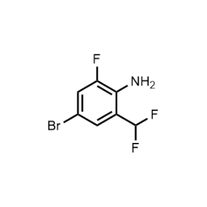 4-Bromo-2-(difluoromethyl)-6-fluoroaniline|CS-1231113
