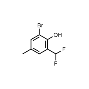2-Bromo-6-(difluoromethyl)-4-methylphenol|CS-1231160