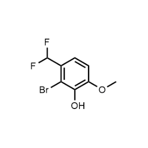 2-Bromo-3-(difluoromethyl)-6-methoxyphenol|CS-1231210