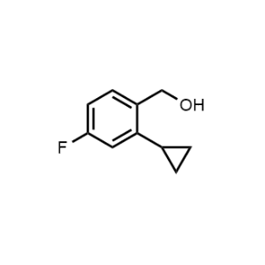 (2-Cyclopropyl-4-fluorophenyl)methanol|CS-1231306