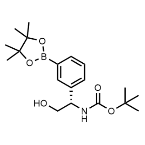 tert-Butyl (S)-(2-hydroxy-1-(3-(4,4,5,5-tetramethyl-1,3,2-dioxaborolan-2-yl)phenyl)ethyl)carbamate|CS-1231343