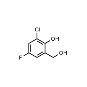 2-Chloro-4-fluoro-6-(hydroxymethyl)phenol|CS-1231423