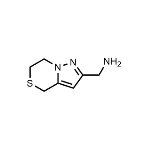 (6,7-Dihydro-4H-pyrazolo[5,1-c][1,4]thiazin-2-yl)methanamine|CS-1231672