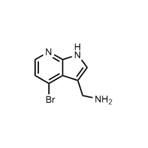 (4-Bromo-1H-pyrrolo[2,3-b]pyridin-3-yl)methanamine|CS-1232045