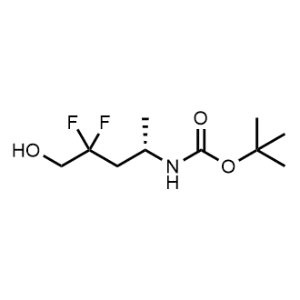 tert-Butyl (S)-(4,4-difluoro-5-hydroxypentan-2-yl)carbamate|CS-1232053
