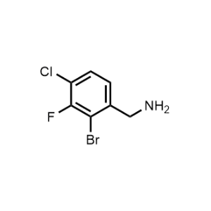 (2-Bromo-4-chloro-3-fluorophenyl)methanamine|CS-1232328