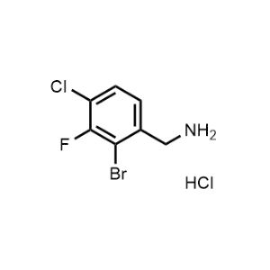 (2-Bromo-4-chloro-3-fluorophenyl)methanamine hydrochloride|CS-1232329