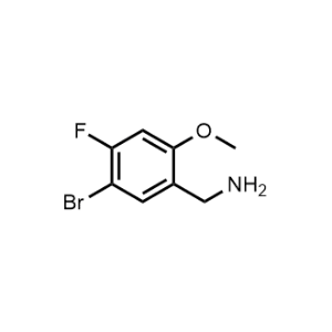 (5-Bromo-4-fluoro-2-methoxyphenyl)methanamine|CS-1232412