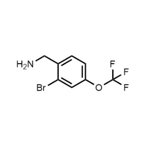 (2-Bromo-4-(trifluoromethoxy)phenyl)methanamine|CS-1232420