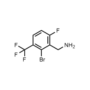 (2-Bromo-6-fluoro-3-(trifluoromethyl)phenyl)methanamine|CS-1232423