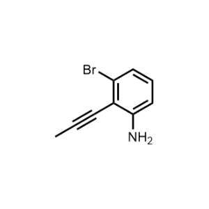 3-Bromo-2-(prop-1-yn-1-yl)aniline|CS-1232637
