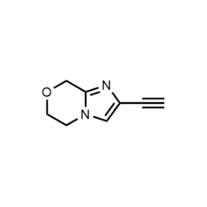 2-Ethynyl-5,6-dihydro-8H-imidazo[2,1-c][1,4]oxazine|CS-1233052