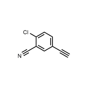 2-Chloro-5-ethynylbenzonitrile|CS-1233191