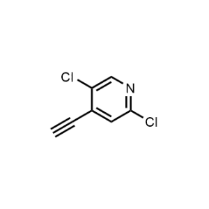 2,5-Dichloro-4-ethynylpyridine|CS-1233470
