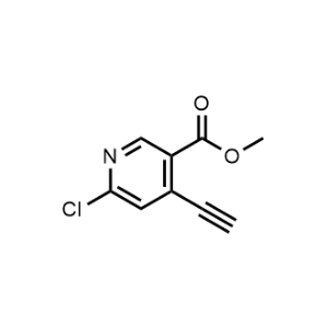 Methyl 6-chloro-4-ethynylnicotinate|CS-1233752