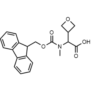 2-((((9H-Fluoren-9-yl)methoxy)carbonyl)(methyl)amino)-2-(oxetan-3-yl)acetic acid|CS-1233758