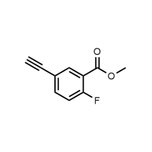 Methyl 5-ethynyl-2-fluorobenzoate|CS-1233789