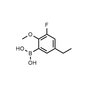 (5-Ethyl-3-fluoro-2-methoxyphenyl)boronic acid|CS-1233987