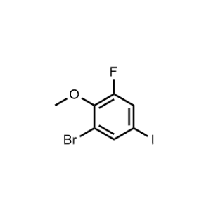 1-Bromo-3-fluoro-5-iodo-2-methoxybenzene|CS-1233998