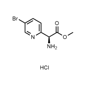 (S)-Methyl 2-amino-2-(5-bromopyridin-2-yl)acetate hydrochloride|CS-1234049