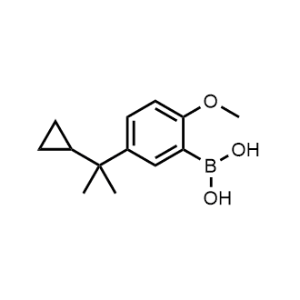 (5-(2-Cyclopropylpropan-2-yl)-2-methoxyphenyl)boronic acid|CS-1234050