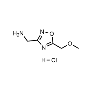 (5-(Methoxymethyl)-1,2,4-oxadiazol-3-yl)methanamine hydrochloride|CS-1234152