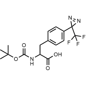 2-((tert-Butoxycarbonyl)amino)-3-(4-(3-(trifluoromethyl)-3H-diazirin-3-yl)phenyl)propanoic acid|CS-1234357