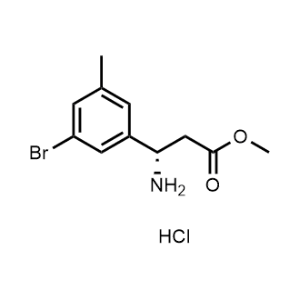 Methyl (S)-3-amino-3-(3-bromo-5-methylphenyl)propanoate hydrochloride|CS-1234719