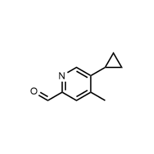 5-Cyclopropyl-4-methylpicolinaldehyde|CS-1234729