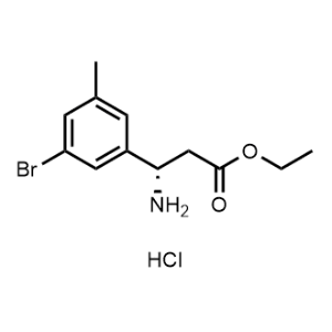 Ethyl (S)-3-amino-3-(3-bromo-5-methylphenyl)propanoate hydrochloride|CS-1234730