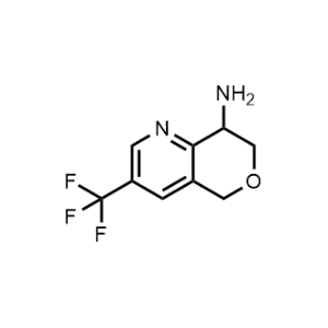 3-(Trifluoromethyl)-7,8-dihydro-5H-pyrano[4,3-b]pyridin-8-amine|CS-1234731