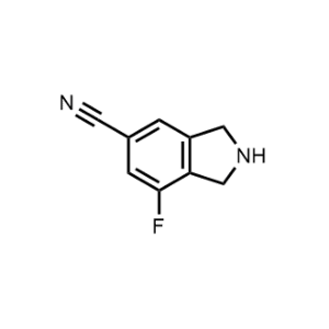 7-Fluoroisoindoline-5-carbonitrile|CS-1234807