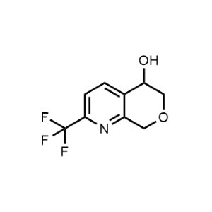 2-(Trifluoromethyl)-5,8-dihydro-6H-pyrano[3,4-b]pyridin-5-ol|CS-1234981