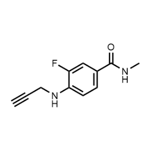 3-Fluoro-N-methyl-4-(prop-2-yn-1-ylamino)benzamide|CS-1235077