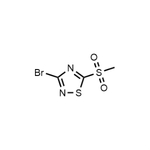 3-Bromo-5-(methylsulfonyl)-1,2,4-thiadiazole|CS-1235428