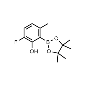 6-Fluoro-3-methyl-2-(4,4,5,5-tetramethyl-1,3,2-dioxaborolan-2-yl)phenol|CS-1235531