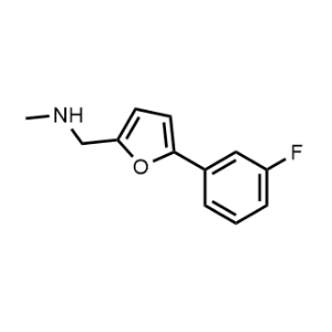 1-(5-(3-Fluorophenyl)furan-2-yl)-N-methylmethanamine|CS-1235593