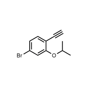 4-Bromo-1-ethynyl-2-isopropoxybenzene|CS-1235673