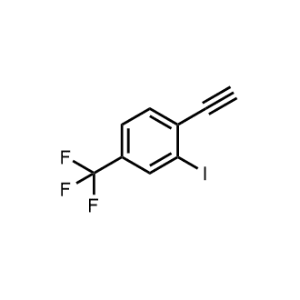 1-Ethynyl-2-iodo-4-(trifluoromethyl)benzene|CS-1235896