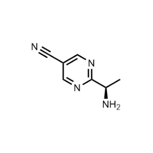 (R)-2-(1-Aminoethyl)pyrimidine-5-carbonitrile|CS-1236116