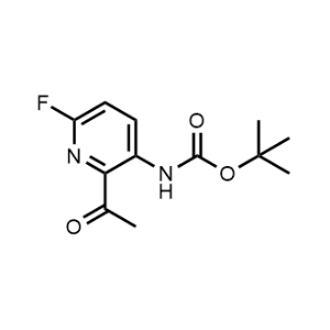 tert-Butyl (2-acetyl-6-fluoropyridin-3-yl)carbamate|CS-1236143