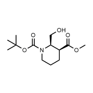 rel-1-(tert-Butyl) 3-methyl (2R,3S)-2-(hydroxymethyl)piperidine-1,3-dicarboxylate|CS-1236247