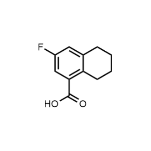 3-Fluoro-5,6,7,8-tetrahydronaphthalene-1-carboxylic acid|CS-1236722