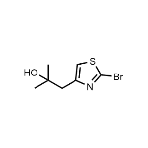1-(2-Bromothiazol-4-yl)-2-methylpropan-2-ol|CS-1236779