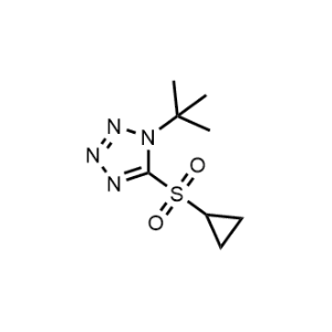 1-(tert-Butyl)-5-(cyclopropylsulfonyl)-1H-tetrazole|CS-1236796